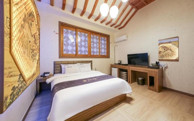 Jeonju Hanok Hotel Kung מראה חיצוני תמונה